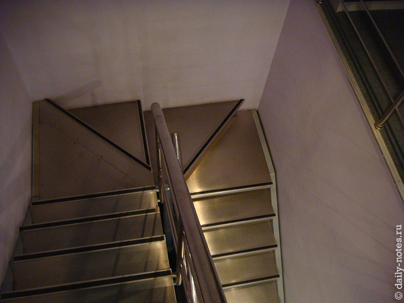 Лестница, вид сверху