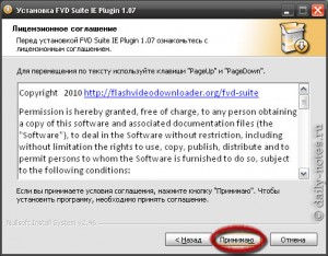 Установка Flash Video Downloader для IE