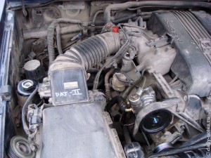Подготовка к прокачке насоса ГУР в Pajero2 - 6g74