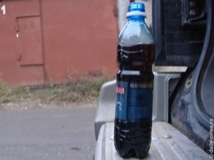 Отработка ГУР коричневого цвета