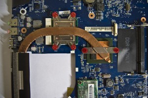Система охлаждения ноутбука Samsung R60Plus