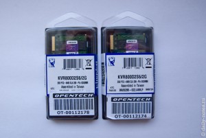 Kingston memory