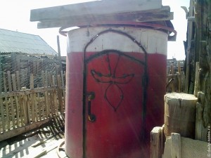 Туалет в кафе "Аиша", Кош-Агач