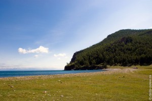Песчаная бухта на Ольхоне