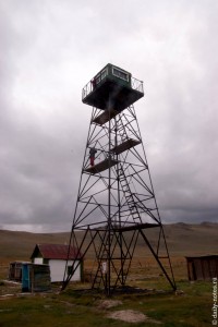 Заброшенная погранзастава на Укоке