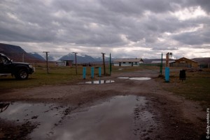 Действующая погранзастава на Укоке