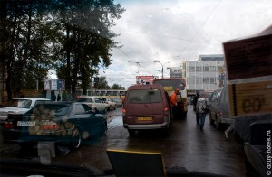 Пробка на дороге