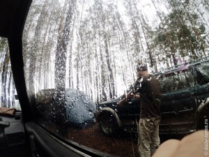Дождь в Караканском бору