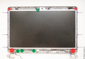 HP Probook 4540s извлечение матрицы