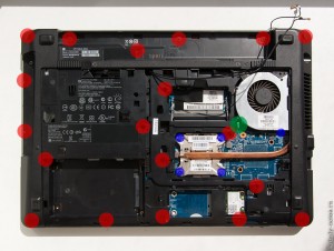 Продолжаем разбирать HP Probook 4540s