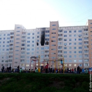 Пожар на Гребенщикова, 10