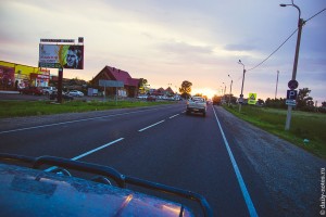 Трасса М52, село Сростки