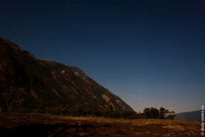 Ночная съемка в горах