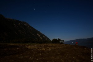 Ночная съемка в горах