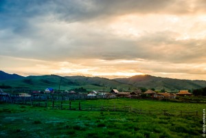 Аскиз в последних лучах солнца