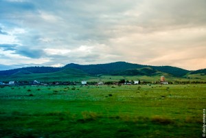 Аскиз в последних лучах солнца