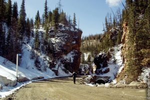 Красные ворота по дороге на Улаган, Республика Алтай