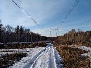 Дорога под ЛЭП